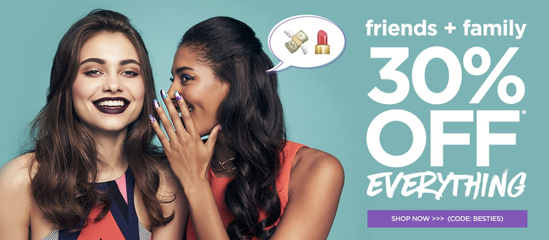 Tarte Cosmetics: 30% off everything with code BESTIES